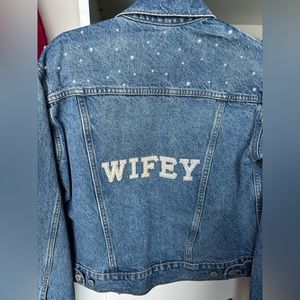 Wifey denim jacket